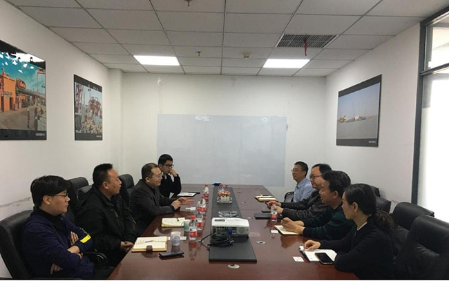 我司與天津大港油田集團工程建設有限責任公司洽談合作