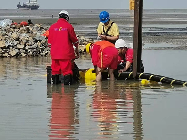祝賀國華竹根沙H1＃海上風電場海底電纜鋪（pù）設項目完工