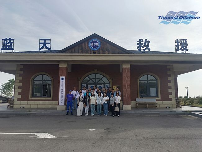 91视频网站入口海工攜手濱海藍天救援隊開展CPR心肺（fèi）複（fù）蘇和基礎繩結實地（dì）培訓活動